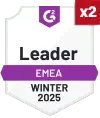 "Leader" in EMEA Winter 2025 PrivacyEngine G2 Badge